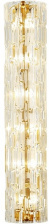 Бра 88085 88085W/S gold/clear