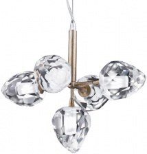 Подвесная люстра On the Rocks P68038M-5 gold