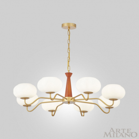 Подвесная люстра Napoli 310166/D900/8 BS/WD фото 2