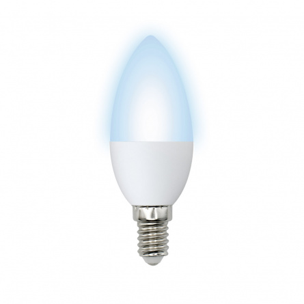Лампочка светодиодная  LED-C37-7W/NW/E14/FR/NR картон фото 1