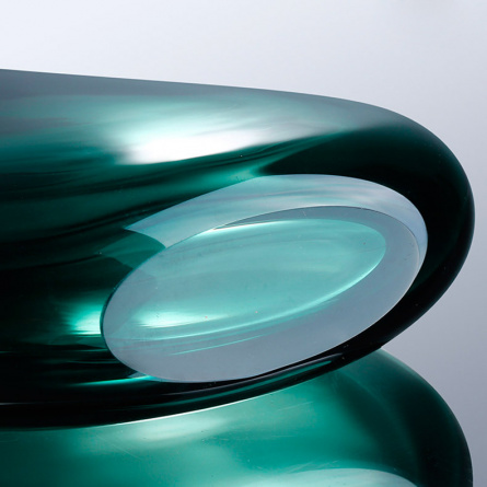 Мебель и интерьер/Вазы Cloyd MAZZORBO Vase / выс. 23 см - зелен. стекло (арт.50043) фото 3