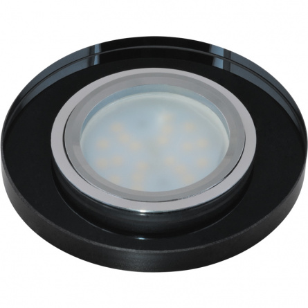 Точечный светильник Peonia DLS-P106 GU5.3 CHROME/BLACK фото 1