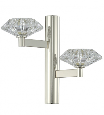 Бра Crystal Lux REBECA AP2 NICKEL фото 1