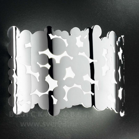 Бра 441/2A chrome IDL Италия  18W 20 см Хром Bubbles фото 1