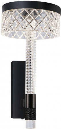 Бра Diamond cut MB21020075-1A matt black фото 1